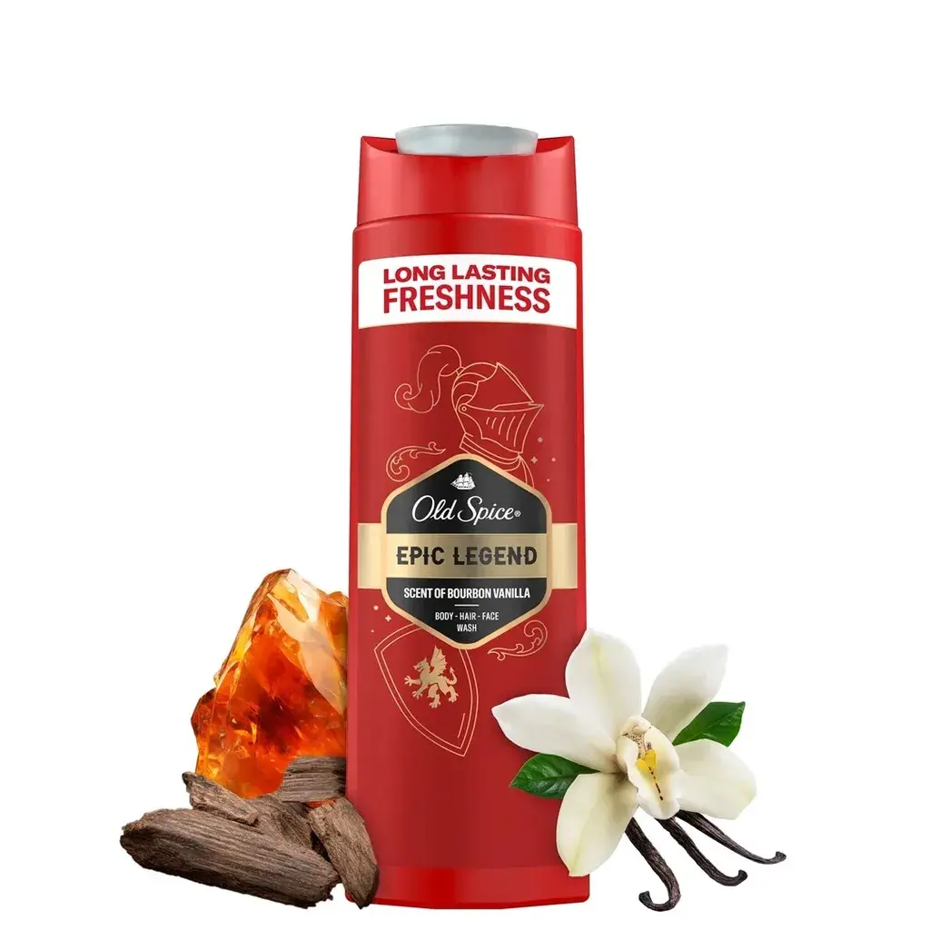 Old Spice gel za tuširanje Epic Legend 3u1, 400 ml