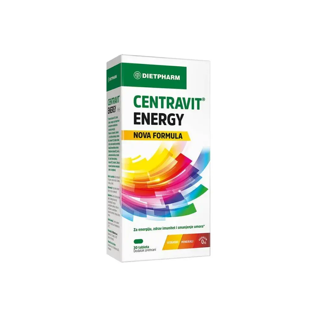 Dietpharm tablete Centravit Energy, 30 komada