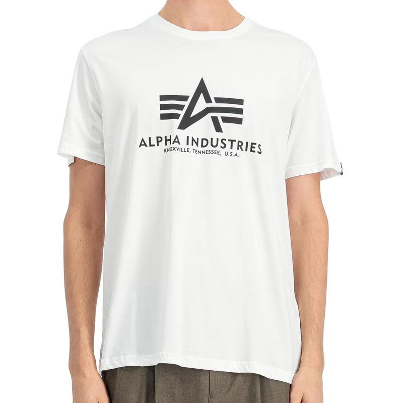 Muška majica Alpha, osnovna, bijela