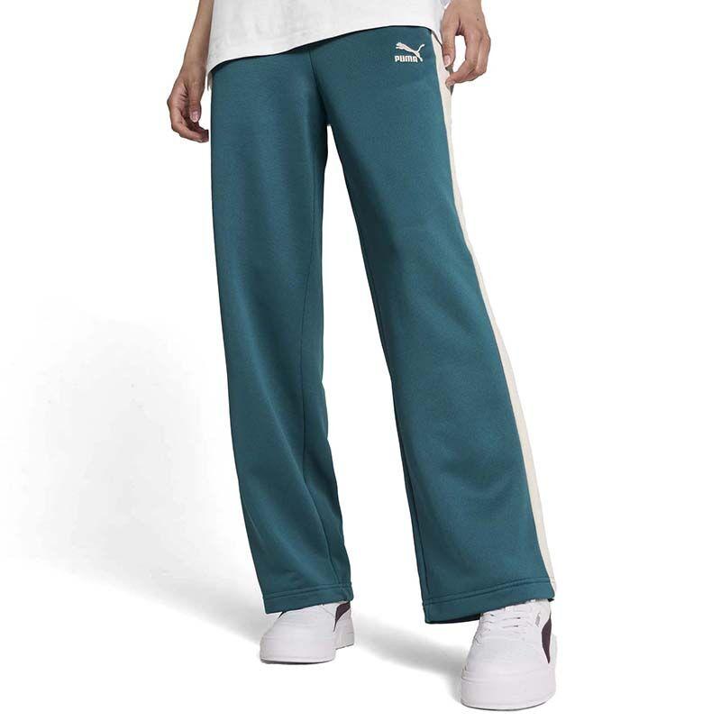 Puma Ženski donji deo trenerke T7, Tirkizni