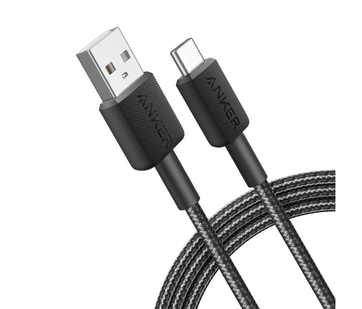 ANKER kabel 322 USB-A na USB-C 0,9 ​​m, crni