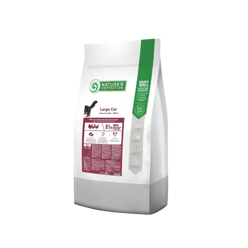 Nature'S Protection Suva Hrana Za Odrasle Mačke Velikih Rasa Large Cat 18Kg