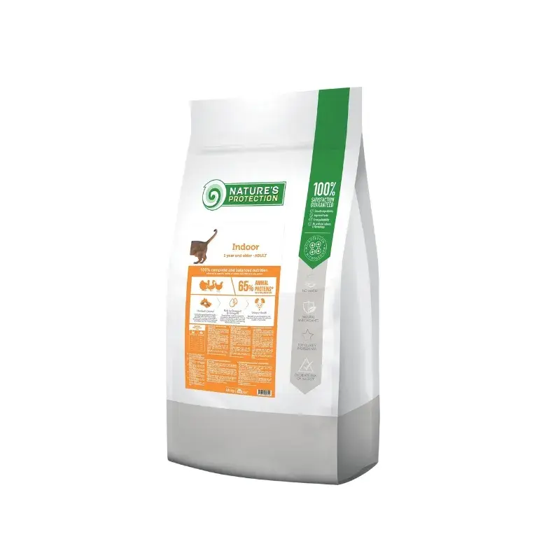 Nature'S Protection Suva Hrana Za Odrasle Mačke Koje Žive U Zatvorenom Prostoru Indoor 18Kg