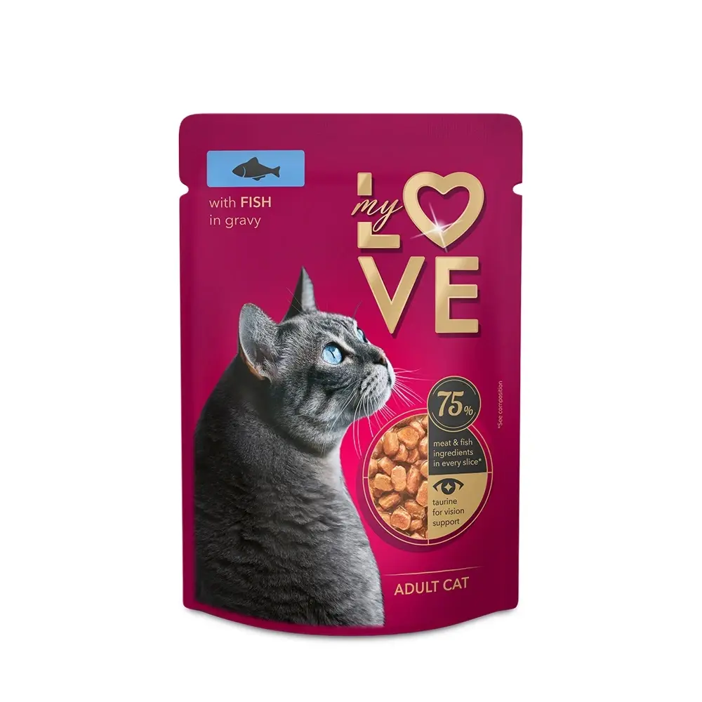 My Love  Mokra Hrana Za Mačke  Riba U Sosu 85G
