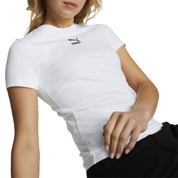 Puma Ženska majica kratkih rukava Classics, Bijela