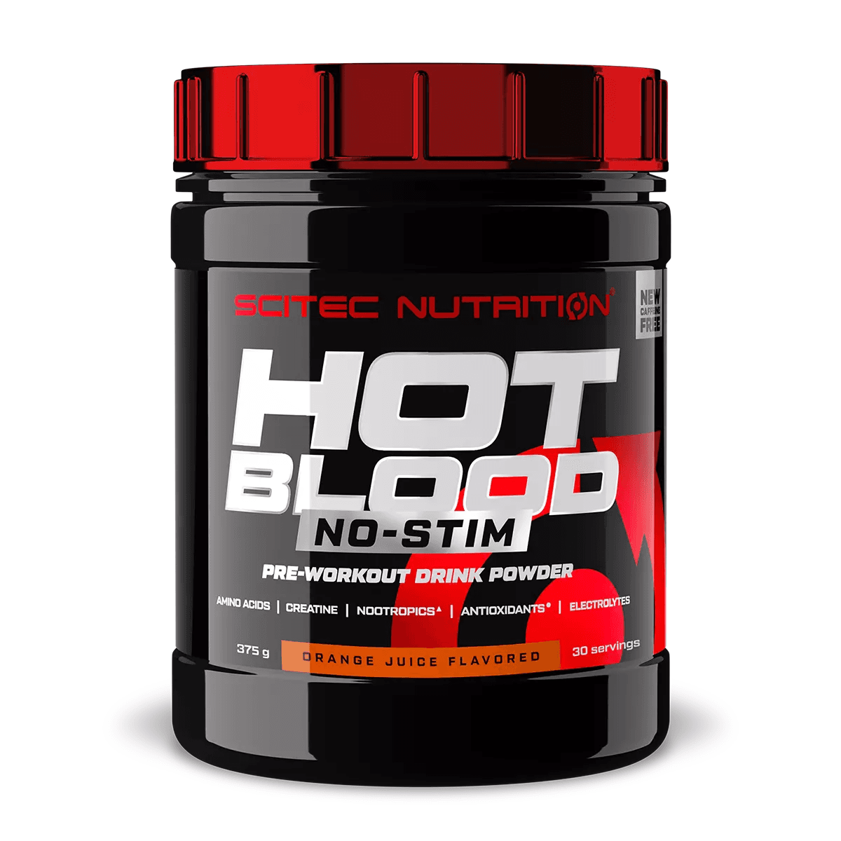 SCITEC NUTRITION Pre-workout HOT BLOOD NO-STIM, 375g