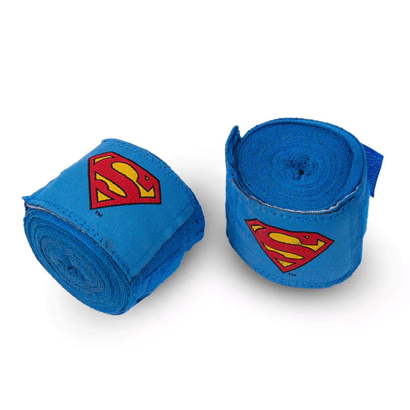DC HAND WRAPS Bandaže za borilačke sportove SUPERMAN CLASSIC, Plave