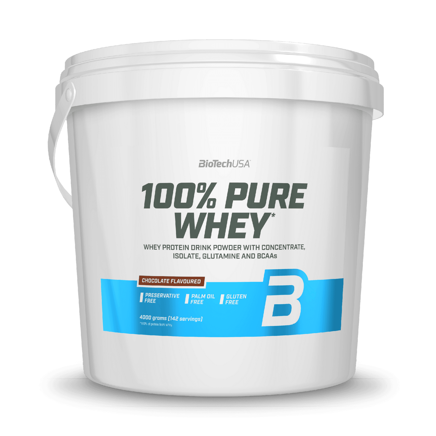 BIOTECHUSA Protein 100% Pure Whey, 4000g, Čokolada