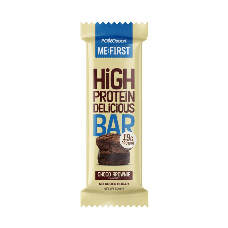 ME:FIRST Proteinska čokoladica HIGH PROTEIN DELICIOUS BAR, 60g, Čoko braun