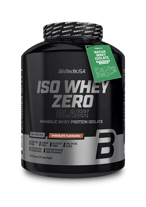 BIOTECHUSA Protein ISO WHEY ZERO BLACK, 1816g, Vanila