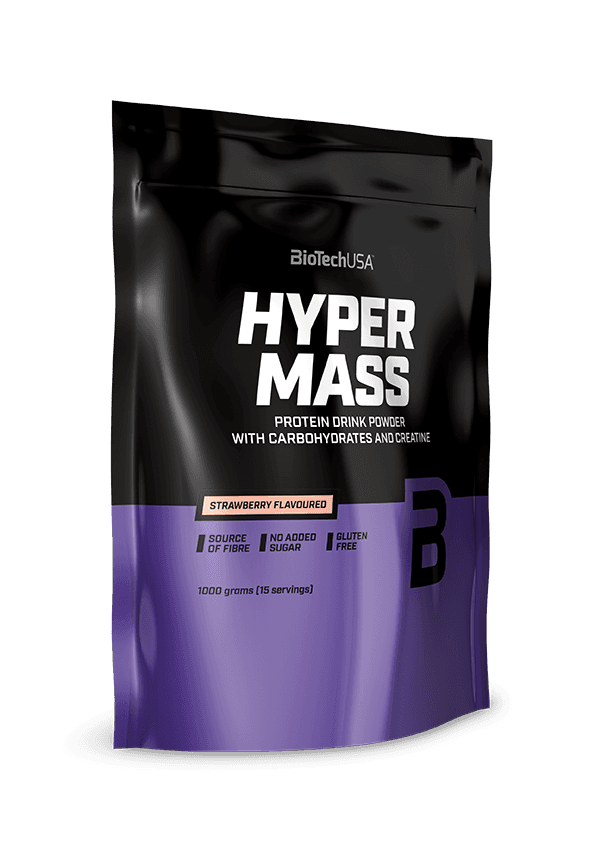 BIOTECHUSA Protein za jačanje mišića HYPER MASS, 1kg, Čokolada