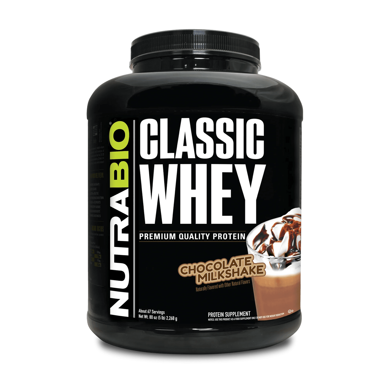 NUTRABIO Protein Classic Whey, 2268g, Peanut Butter Bliss