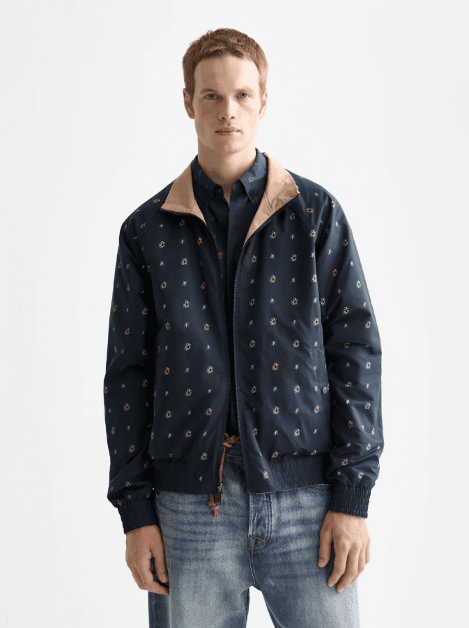 Scotch & Soda Muška jakna SS26MRSS182118260, Teget
