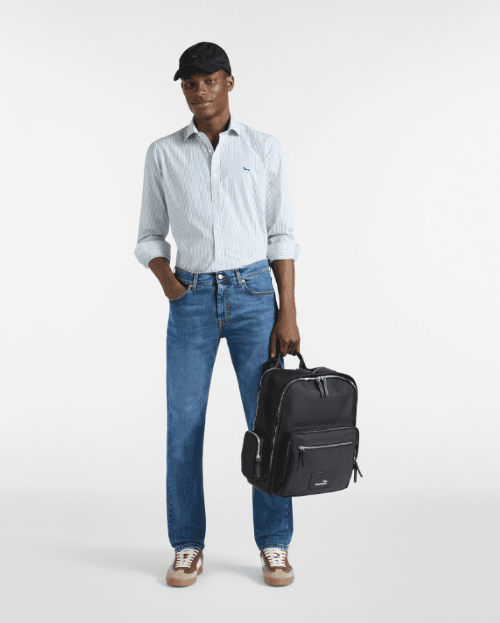 Harmont&Blaine Muške farmerke FW25MRWRP080059488C804, Plave