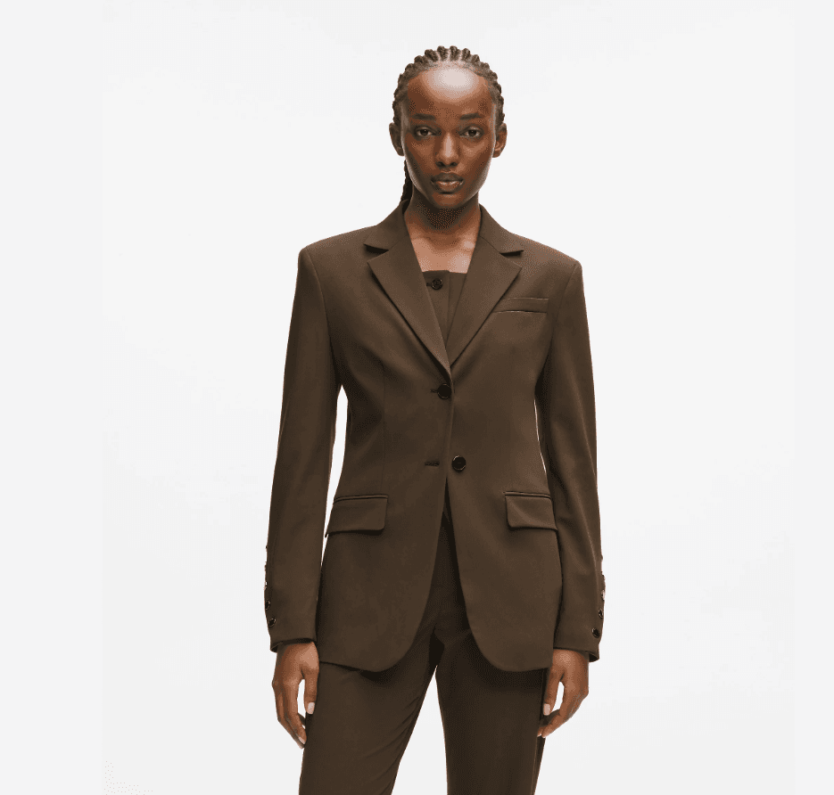 Karl Lagerfeld Ženski sako SS26ŽRB1W14011201S6, Braon