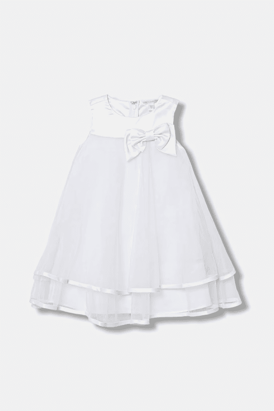 Guess Haljina za djevojčice SS26VRGJ6RK33WM330G011, Bijela