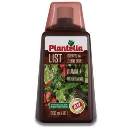 Plantella Tečno đubrivo za zelene biljke, 500 ml