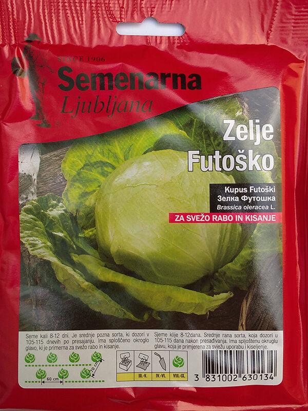 Semenarna Ljubljana Sjeme kupus futoški , 50g