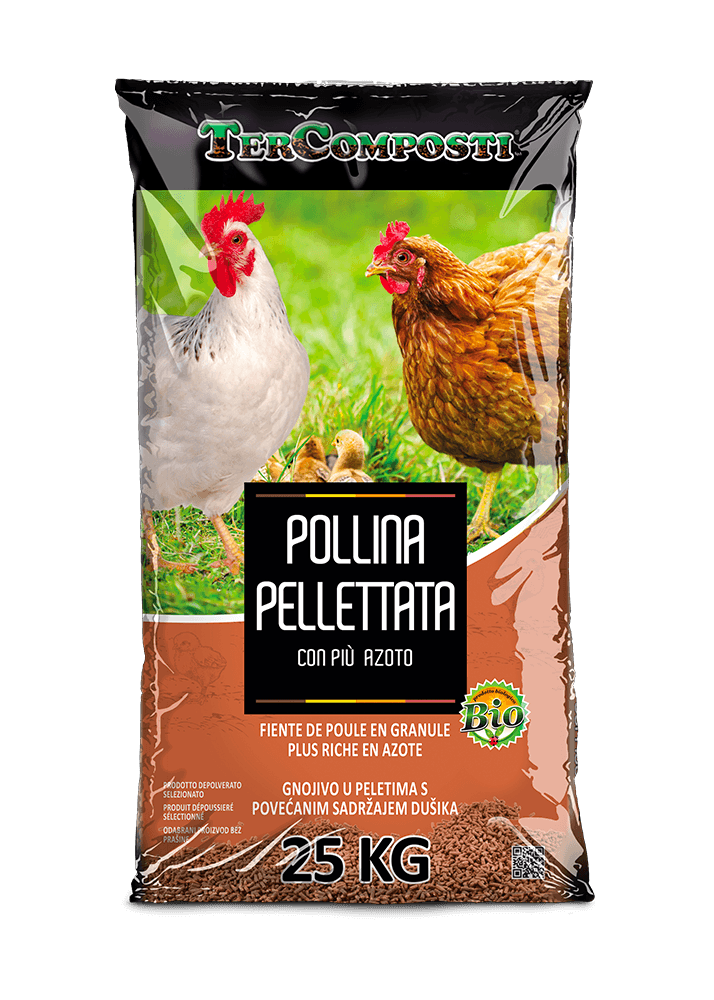 Đubrivo TerComposti, Pileće Organik, 25 kg