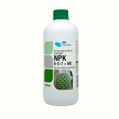 Tečno đubrivo Alkafert Npk 5-5-7+Me, 500 ml