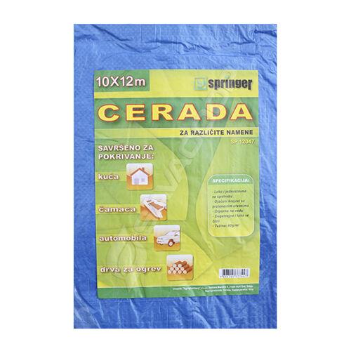 Cerada Springer 12047, 10x12 m, Plava