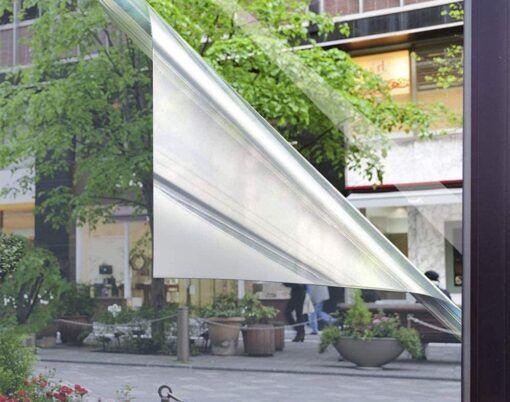 Tapeta Samoljepljiva Za Staklo Solarna Sa Uv Zastitom  60Cm. X 2Metra, Siva