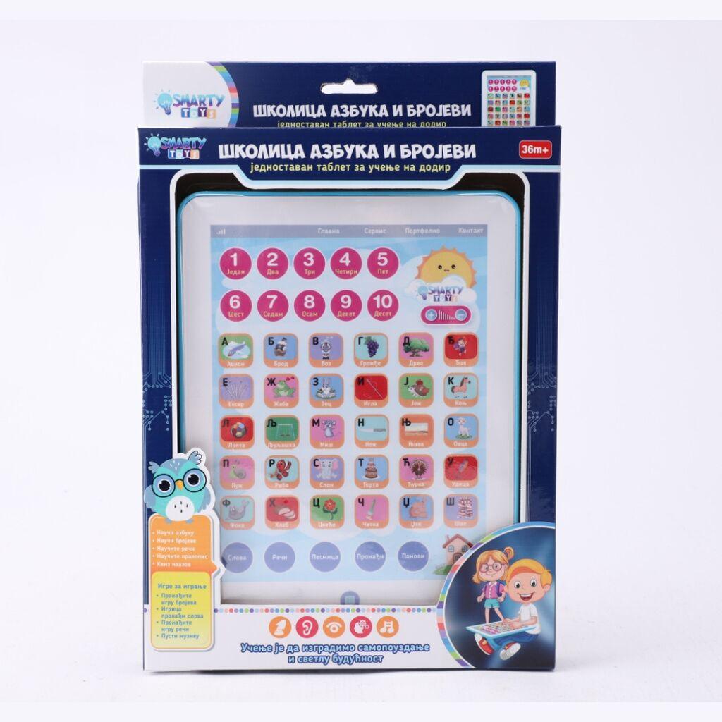 Pan Graf Tablet Smarty Skolica-Azbuka I Brojevi