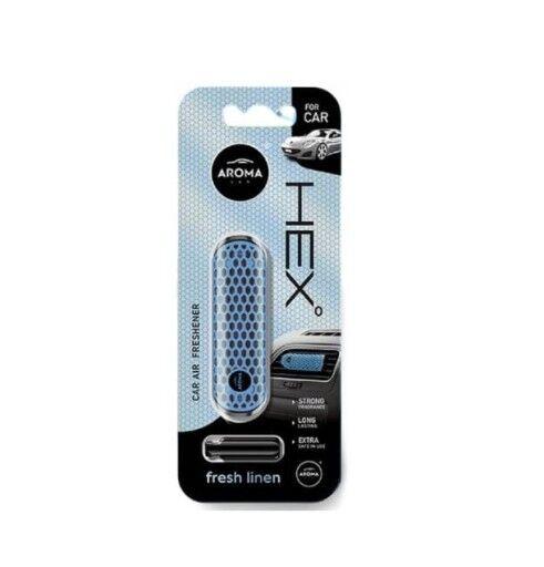Aroma Car Polymer Hex  Fresh Linen