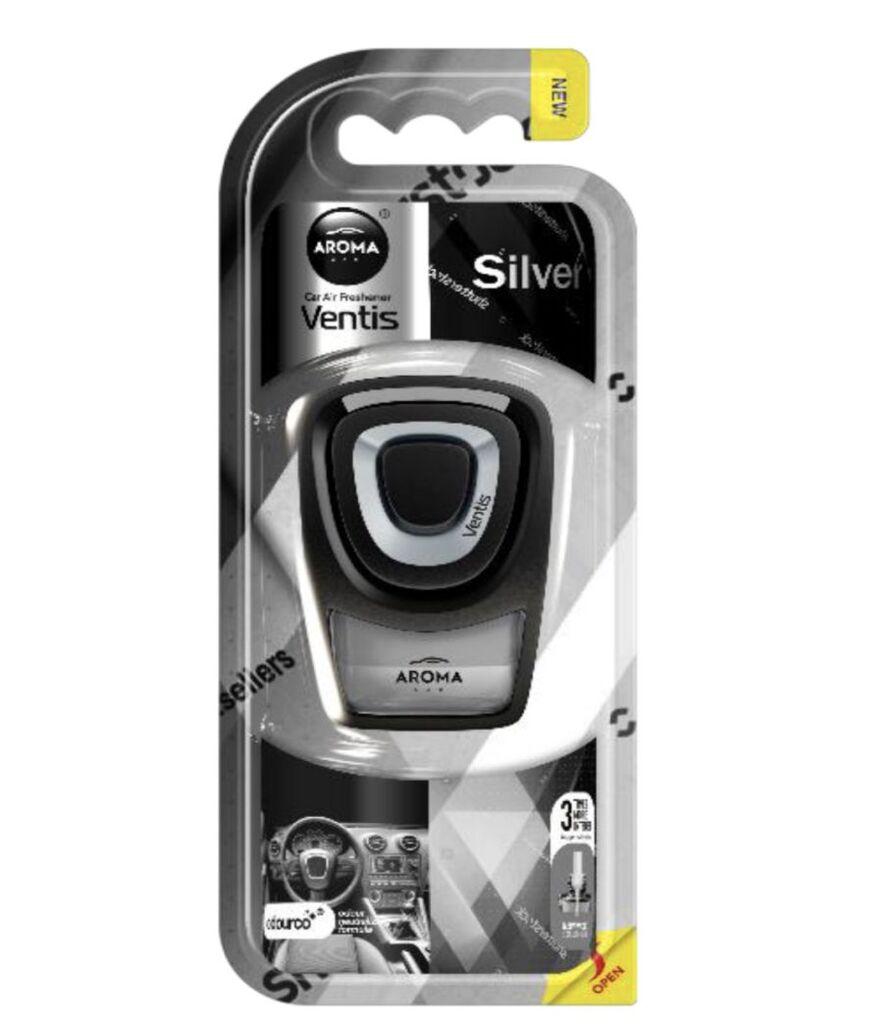 Aroma Car Ventis Silver 8Ml