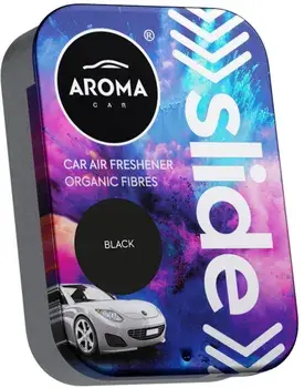 Aroma Car Organic Slide Dis+Pet Hook Crna 30G