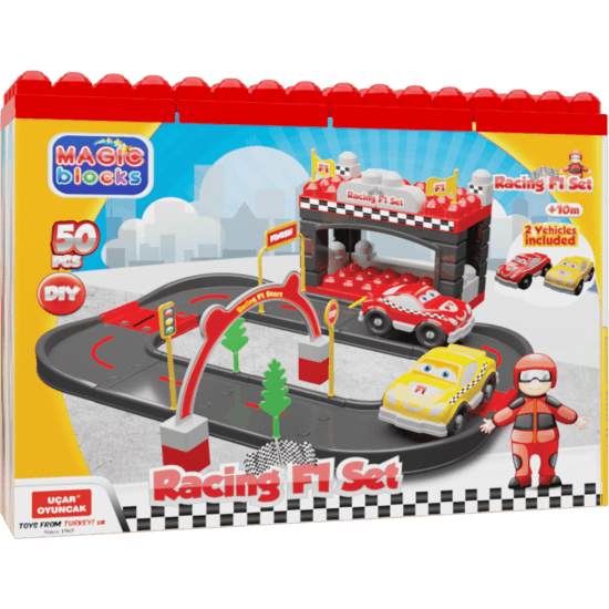 Ucar Trkacka Staza 50 Komada Racing F1 7-70010