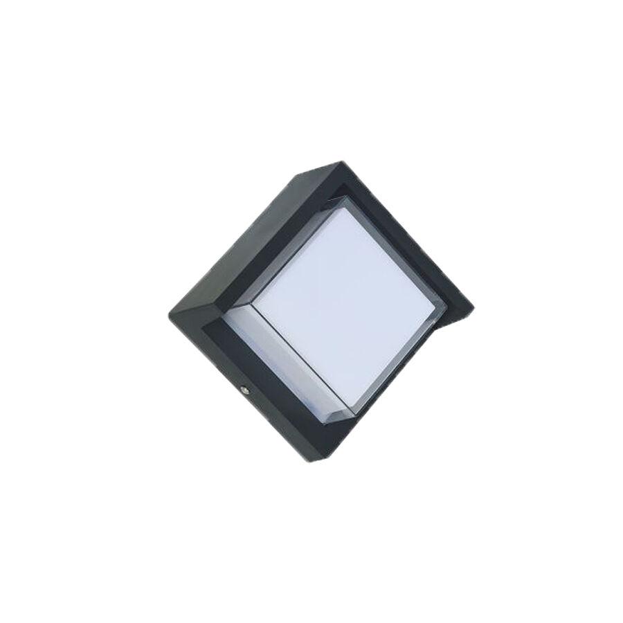 E-light Zidna lampa E-light Abby EL-W4-69, 6W, 4000K, Kvadratna, Crni