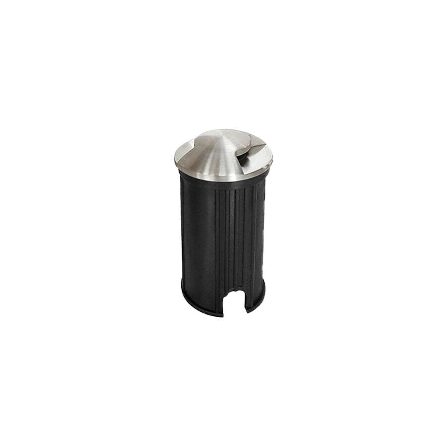 Mass-light Vrtna lampa LED ugradna Bush ML-90712-1W, Dvostrana, Hrom