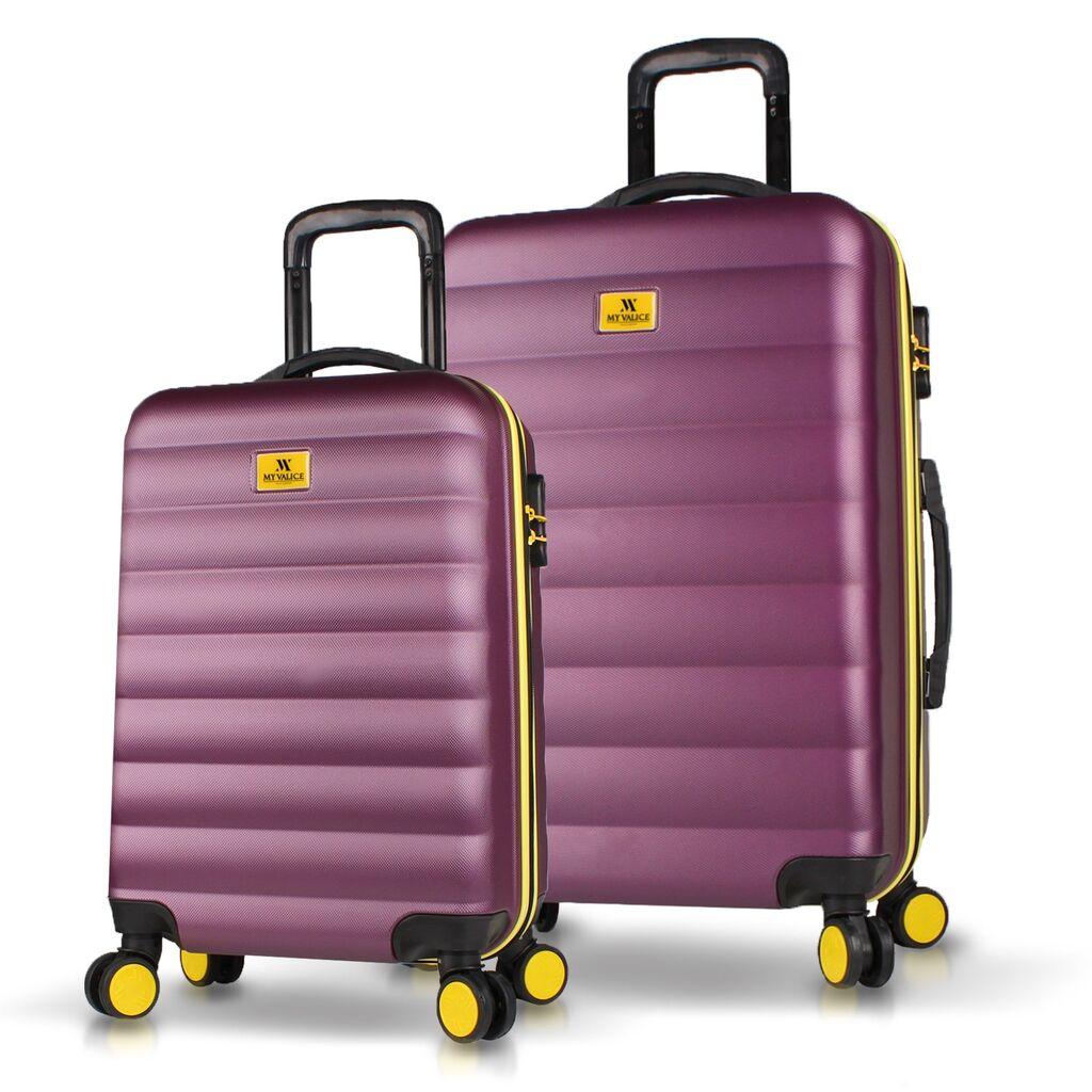 MyValice set kofera 6513, 2 dijela, bordo