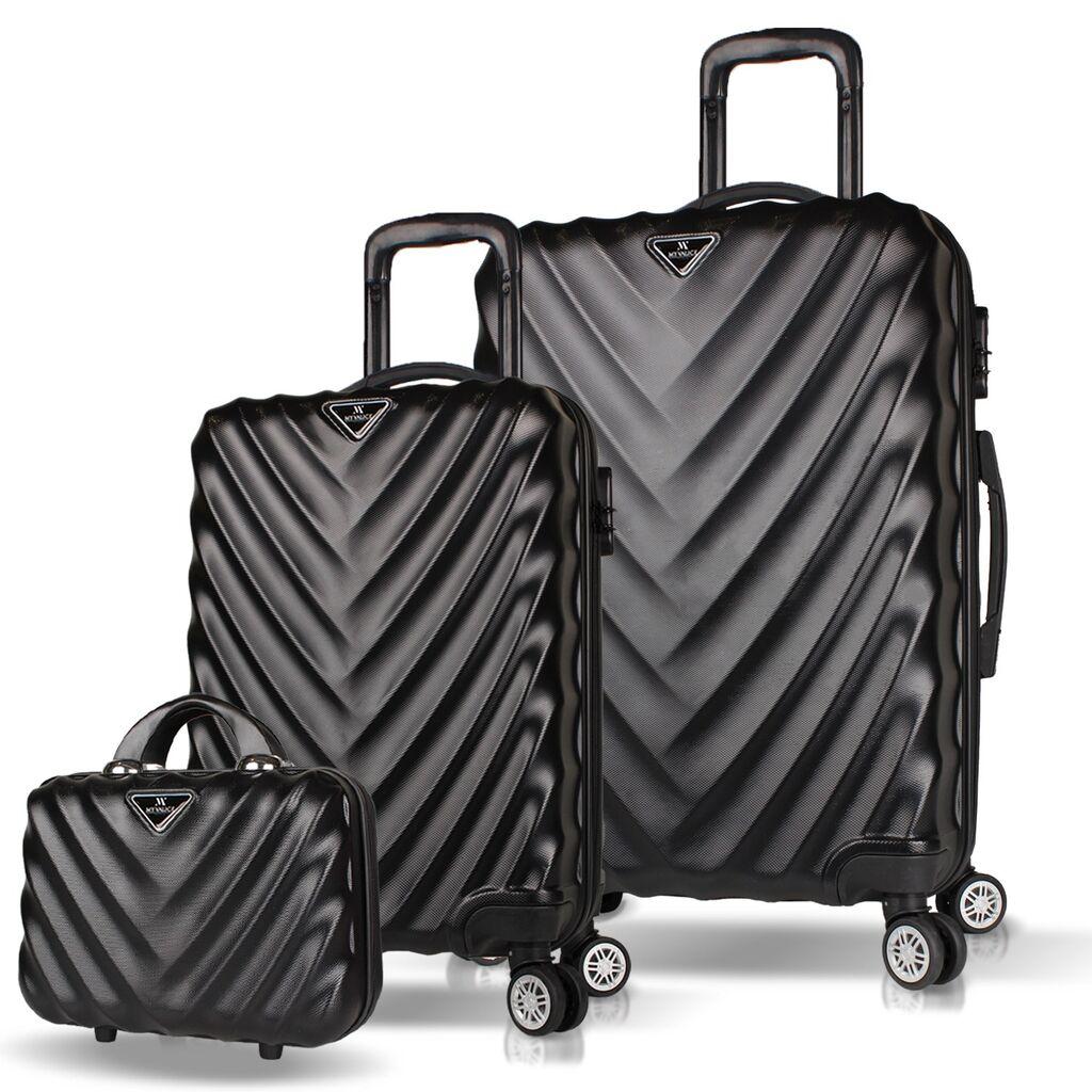 MyValice set kofera 7507, 3 dijela, crni