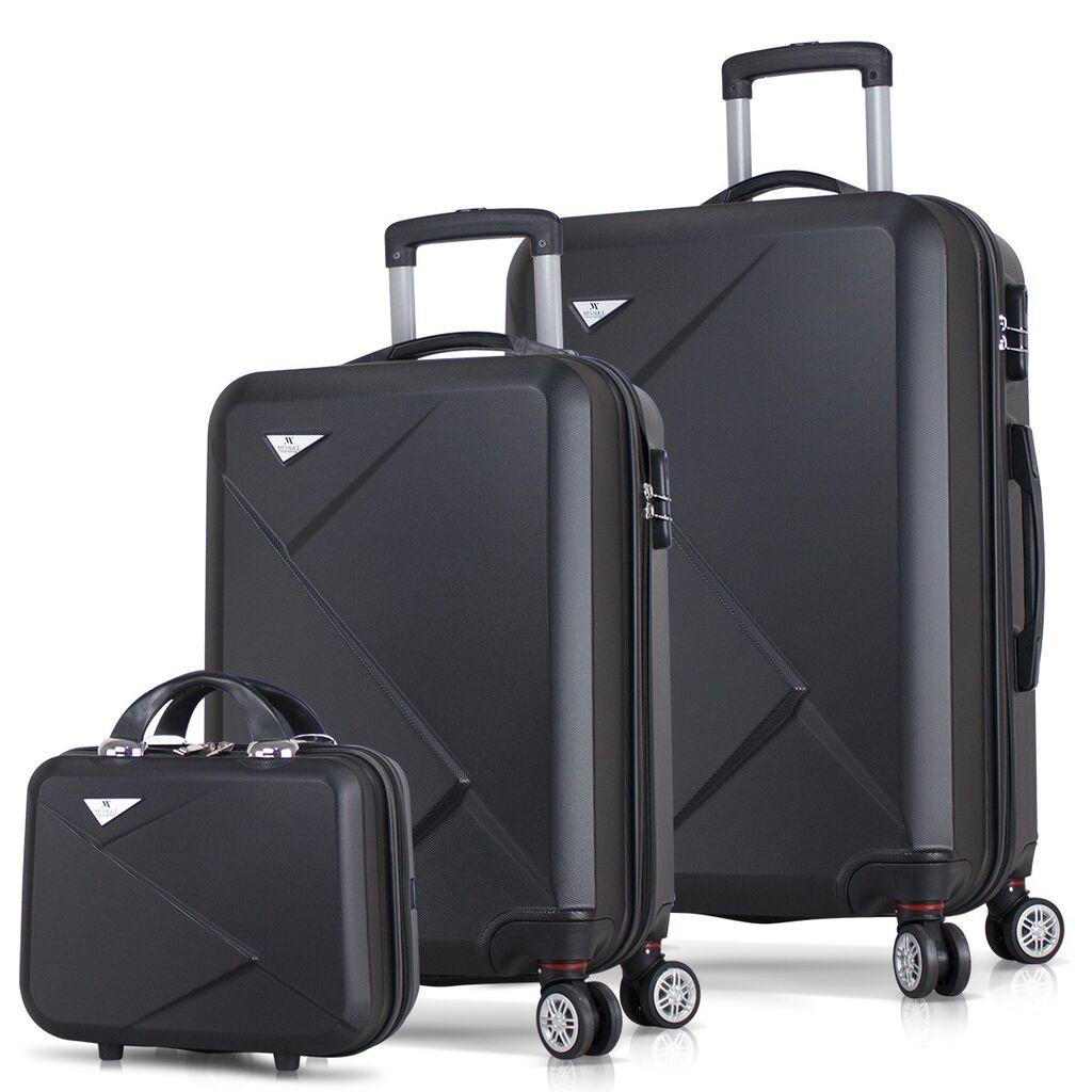 MyValice set kofera 1482, 3 dijela, crni