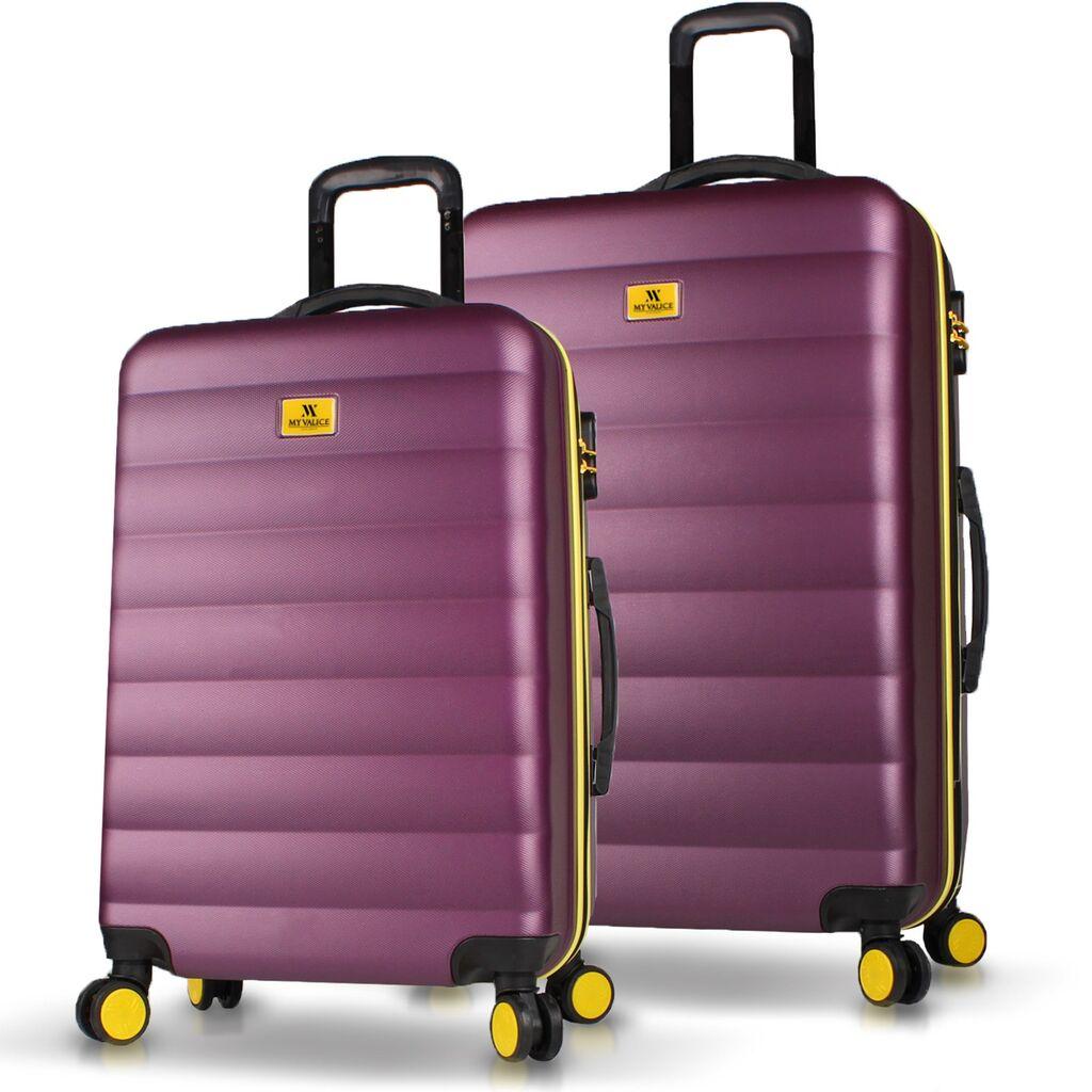 MyValice set kofera 6650, 2 dijela, bordo