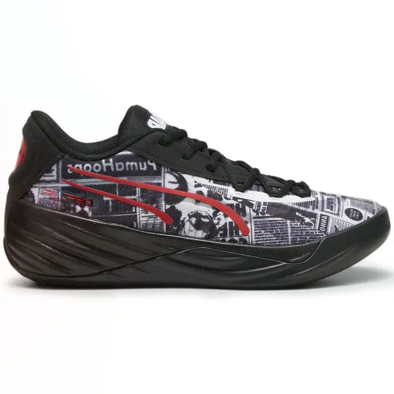 PUMA muške All-pro Nitro Media Day košarkaške patike, crne