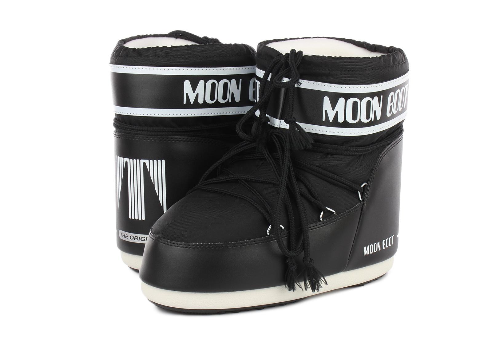 Moon Boot Classic Low čizme ženske, Crna