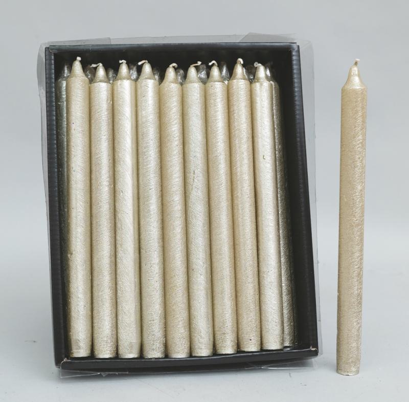 Svijeća Cm.25 Zlatna Ac14238 Zlatna Boja