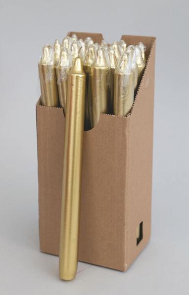 Svijeća Zlatna Cm.15X25H Ac14975 Zlatna Boja