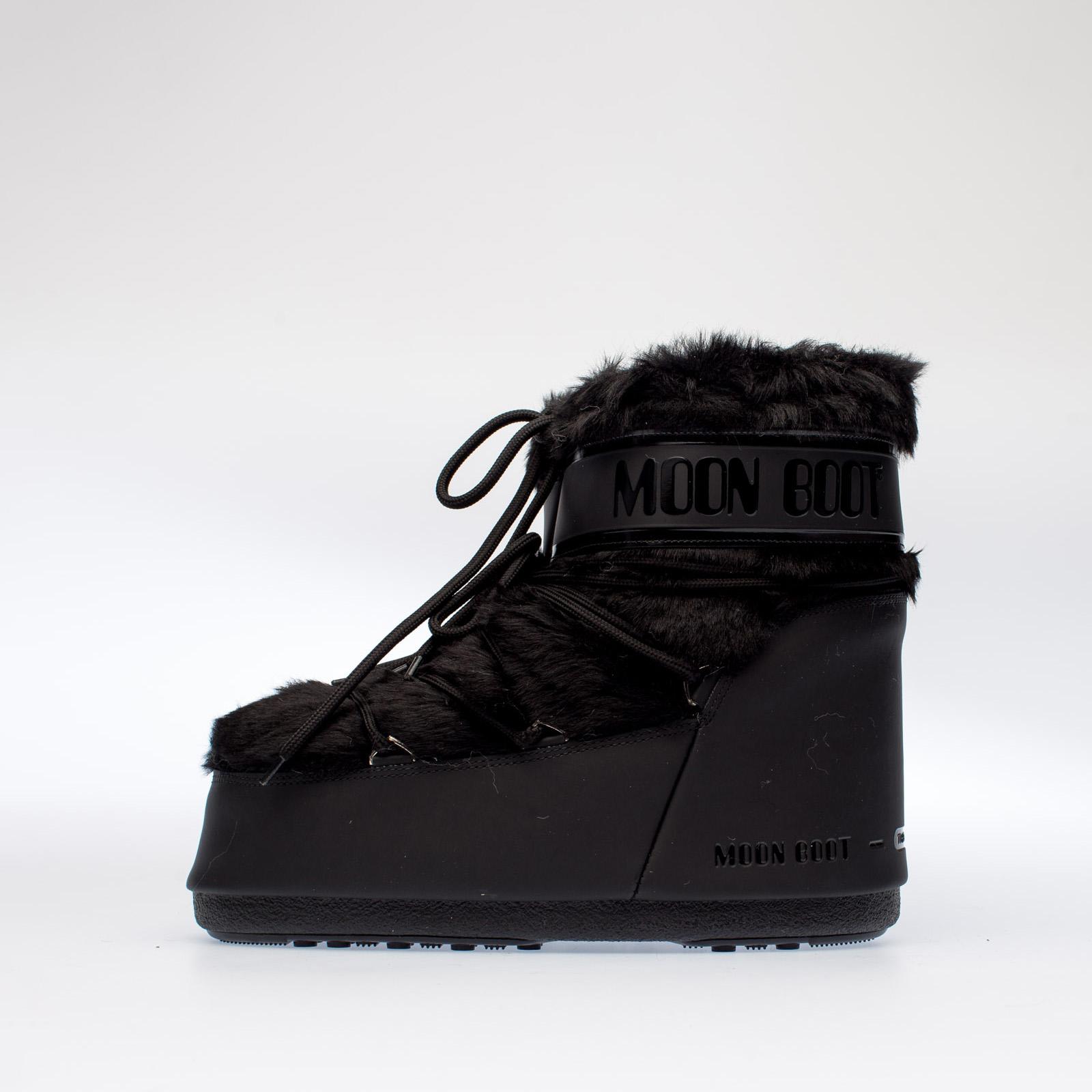 Moon Boot Icon Low Faux čizme ženske, Crna
