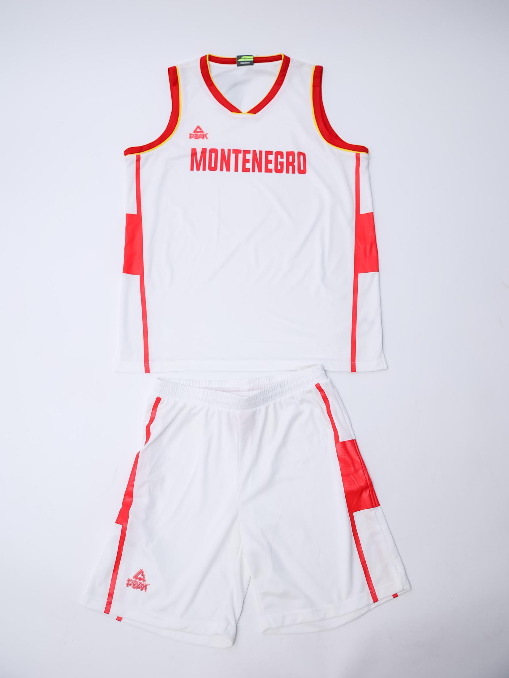 Peak Sorts I Dres Montenegro, Muški, Bijela