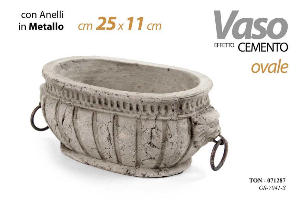 Vazna105" C/Anel. 25*11Cm  Gs7041S