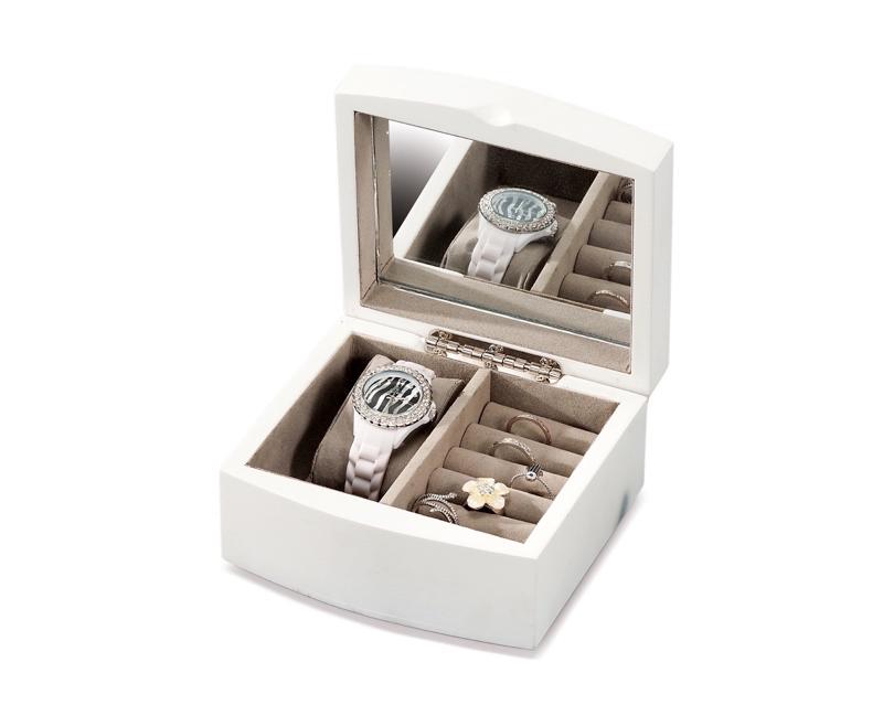 Kutija Za Nakit Bijela  Cm15X135Xh75 42158 Bijela