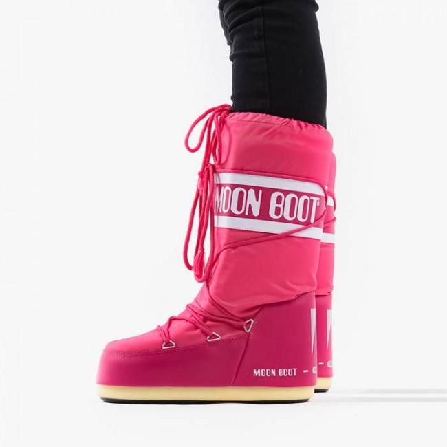 Moon Boot Nylon čizme ženske, Bijela