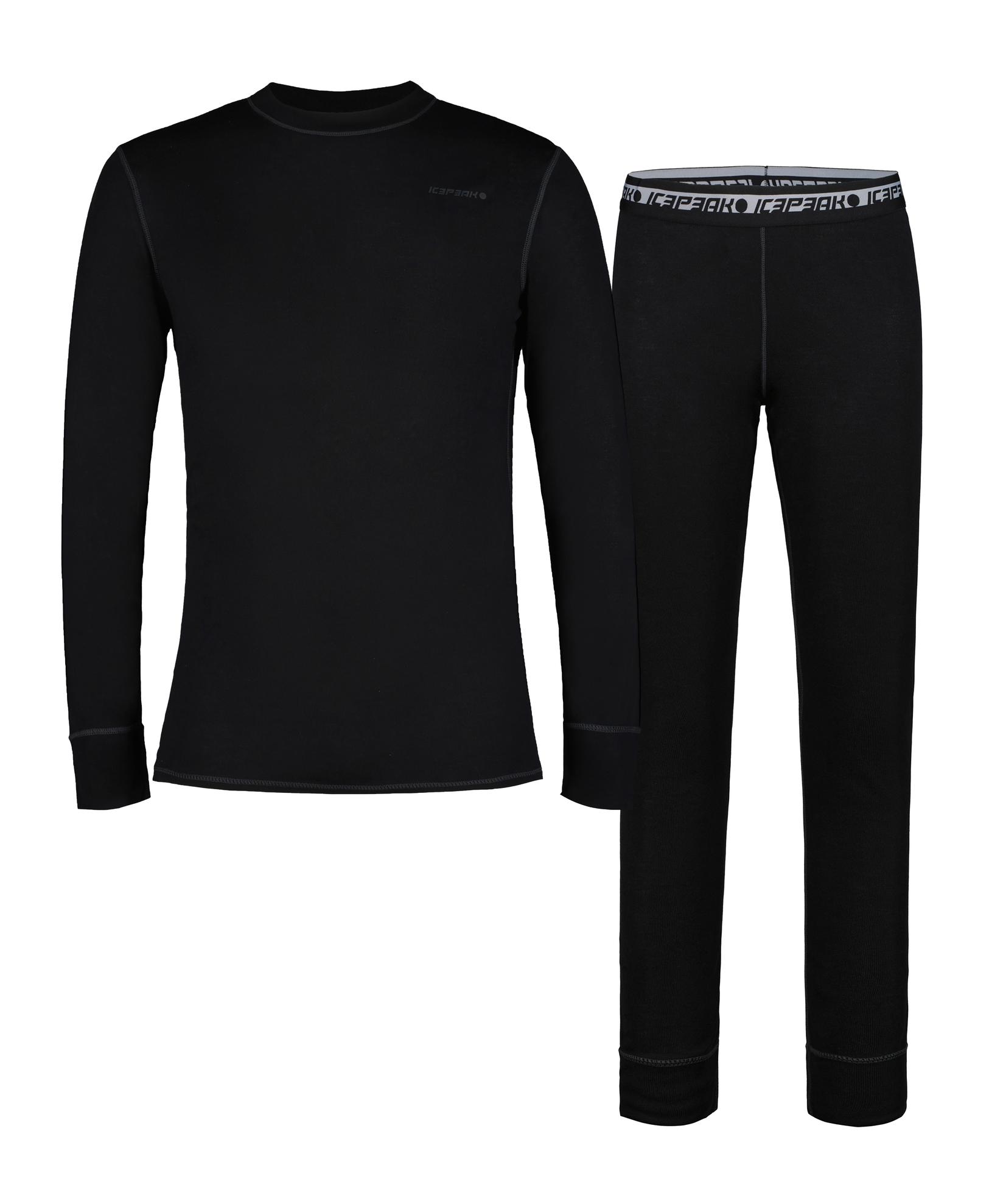 Ice Peak Termo Ves Komplet M, Crna