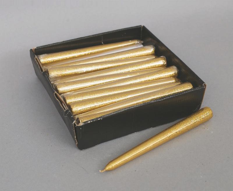 Svijeća Zlatna Cm.20 Ac19245 Zlatna Boja