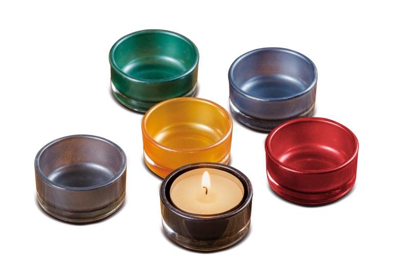 Svijećnjak Stakleni 6/1Diam