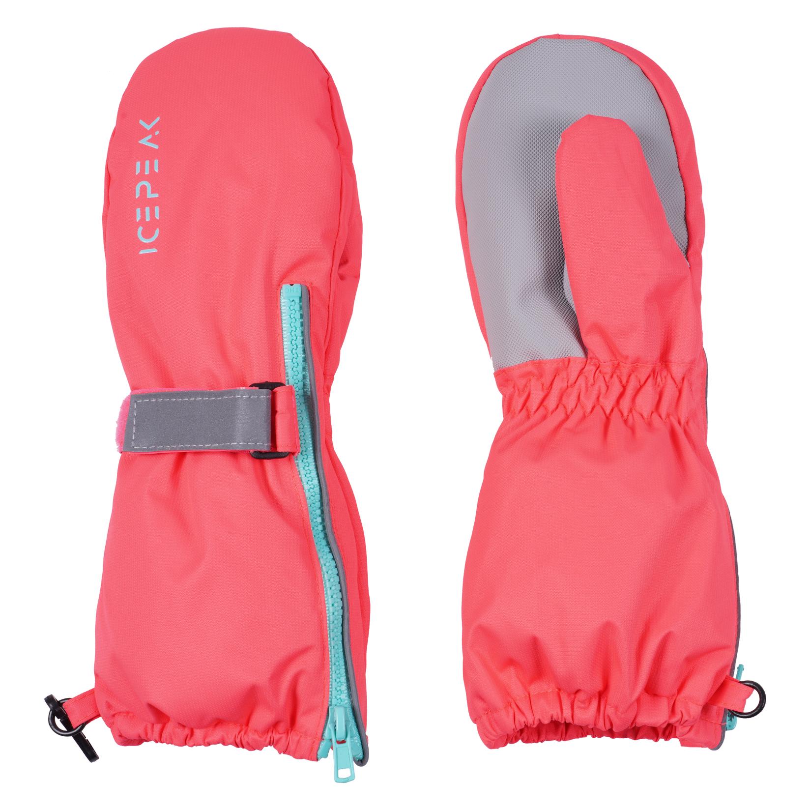 Ice Peak Ski Rukavice Halfmoon Dj, Roze